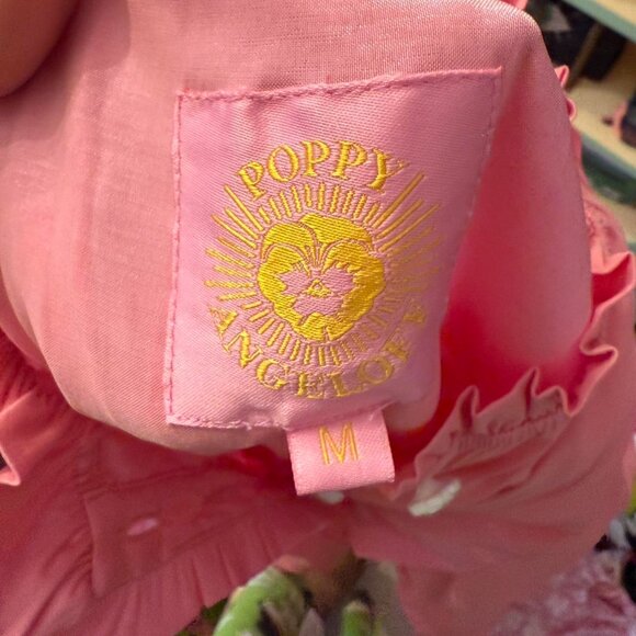 Poppy Angeloff size medium pink dress. Maybe tried on once like new rare! - Picture 8 of 8